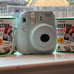 Sky blue instax mini w/ two packs of film