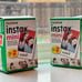 Sky blue instax mini w/ two packs of film