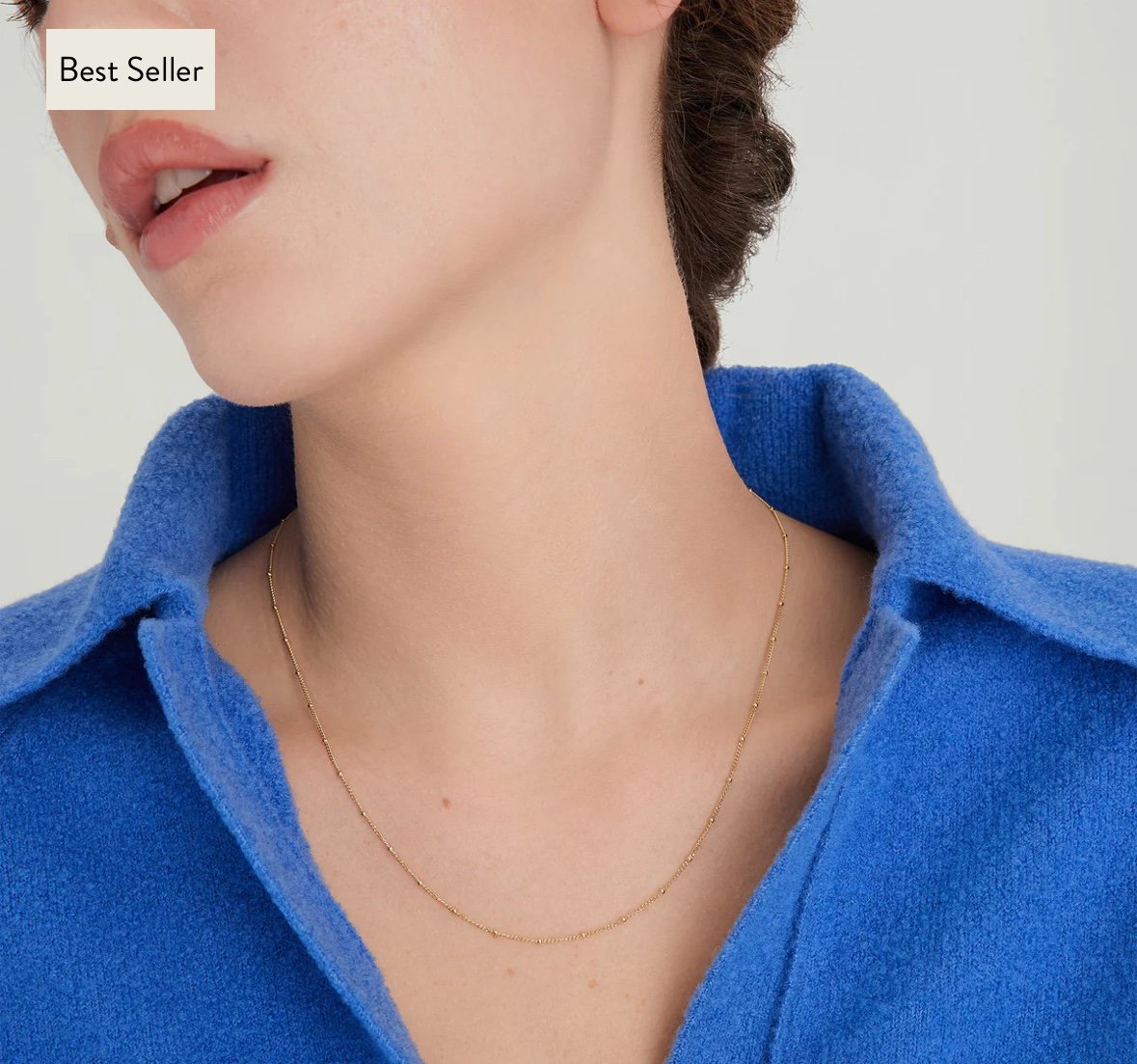 Mejuri Spheres Chain Necklace