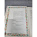 HOLY BIBLE Big 11x8.8 Vintage 1966 Catholic Version White Leather Cover golden