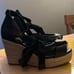 Cole Haan Cloudfeel Hampton Wedge Jute Heel Leather Sandals