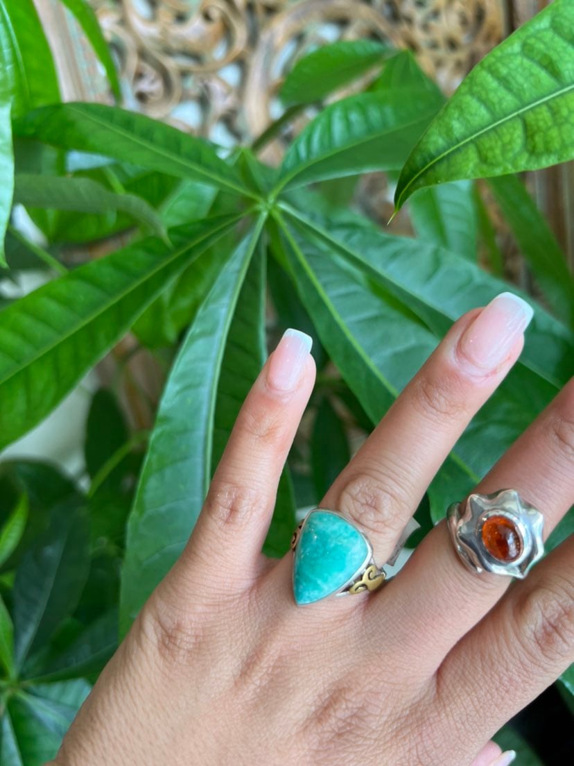 Amazonite ring