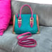 ALDO NWOT multi colored snake pattern purse/crossbody