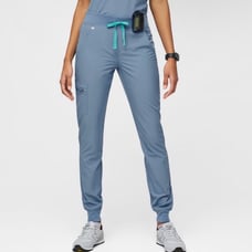 Figs Cool Blue FreeX Zamora Joggers - Large Petite