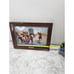 The Emigrants Frederic Remington Porcelain Print Framed COA Western Vtg 13x10