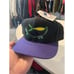Vintage Tampa Bay Devil Rays MLB Snapback Hat Black Purple 90s NWT NOS