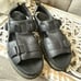 Dr. Martens Hayden Black Leather Sandals Shoes Men’s 11