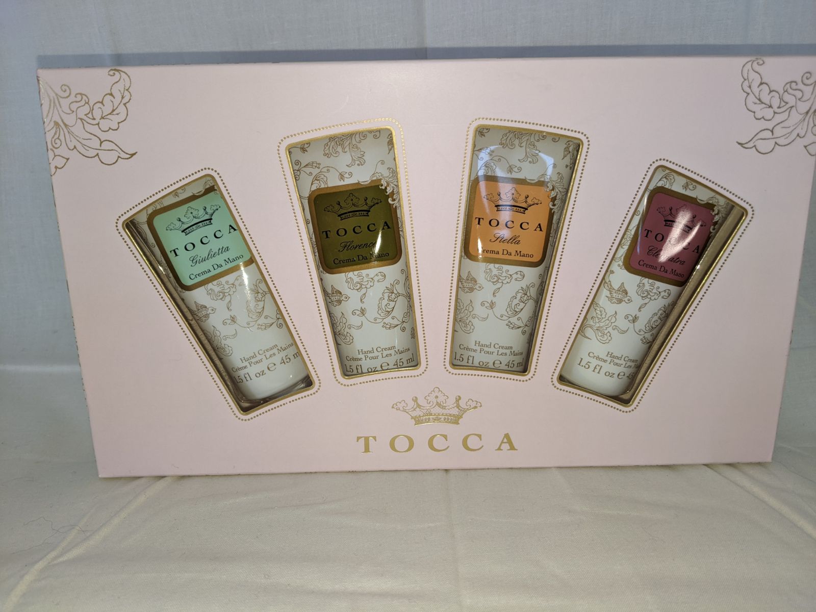 Tocca hand cream set new