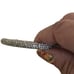 Vintage Silvertone Rhinestone Pave Heavy Weight Bangle Bracelet