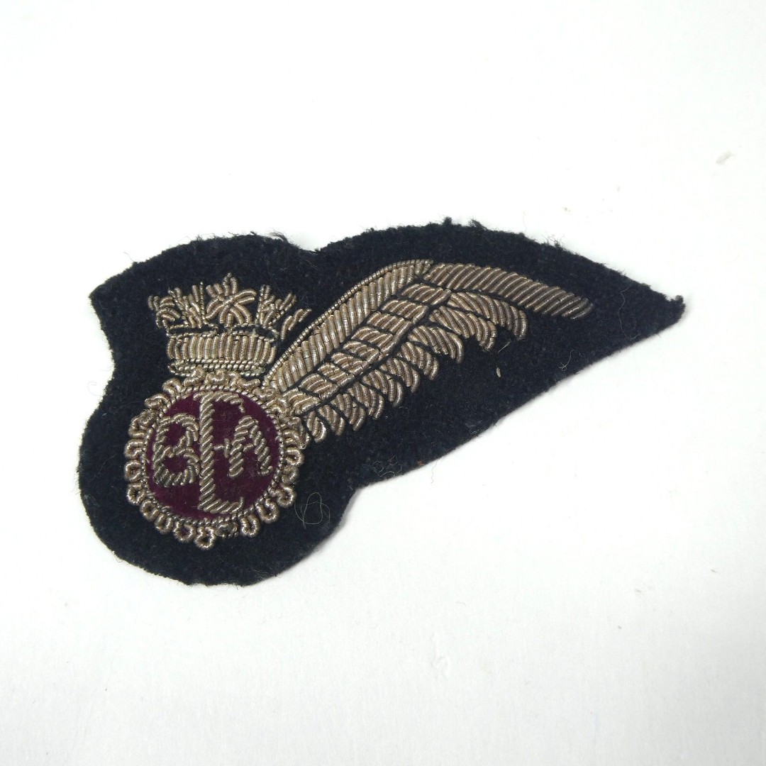 BEA Air Crew Wings Uniform Patch Embroidered Bullion British European Airways