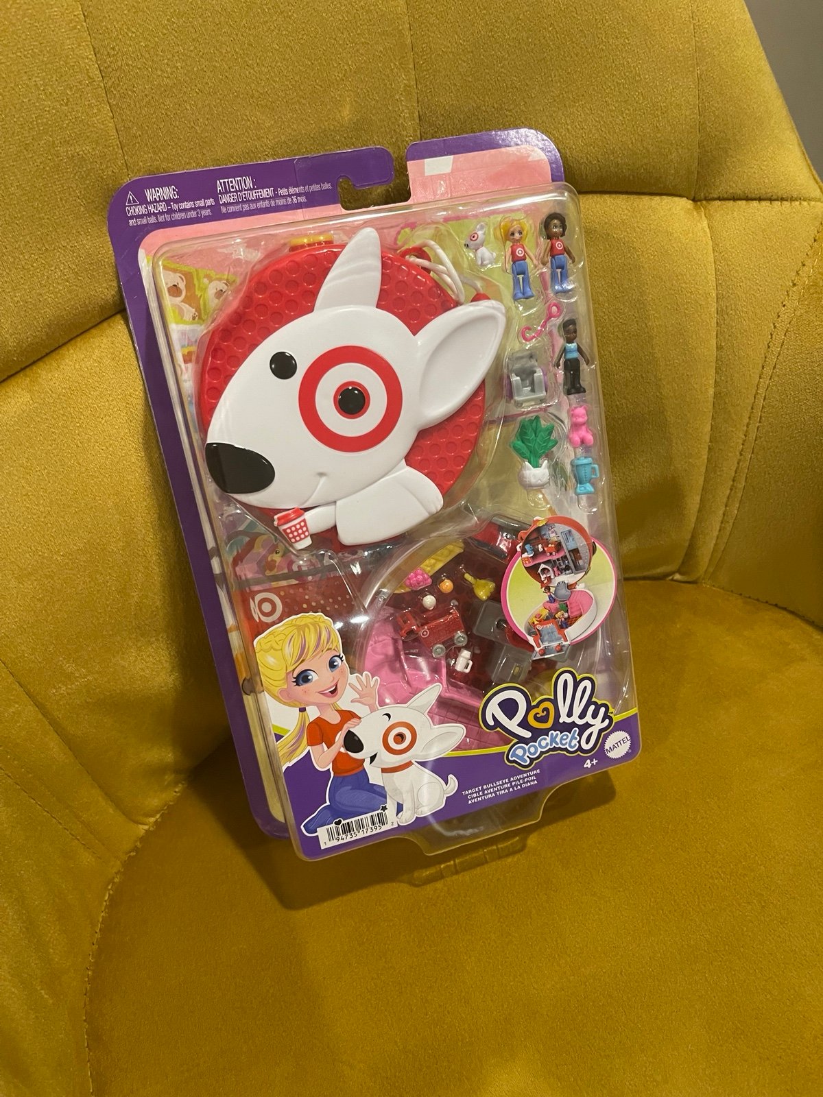 Polly Pocket Exclusive Target Bullseye Adventure Playset