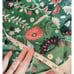 BODEN Katherine Midi Dress Green Handkerchief Hem Pre-owned Size 6 Blogger Fave