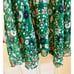 BODEN Katherine Midi Dress Green Handkerchief Hem Pre-owned Size 6 Blogger Fave