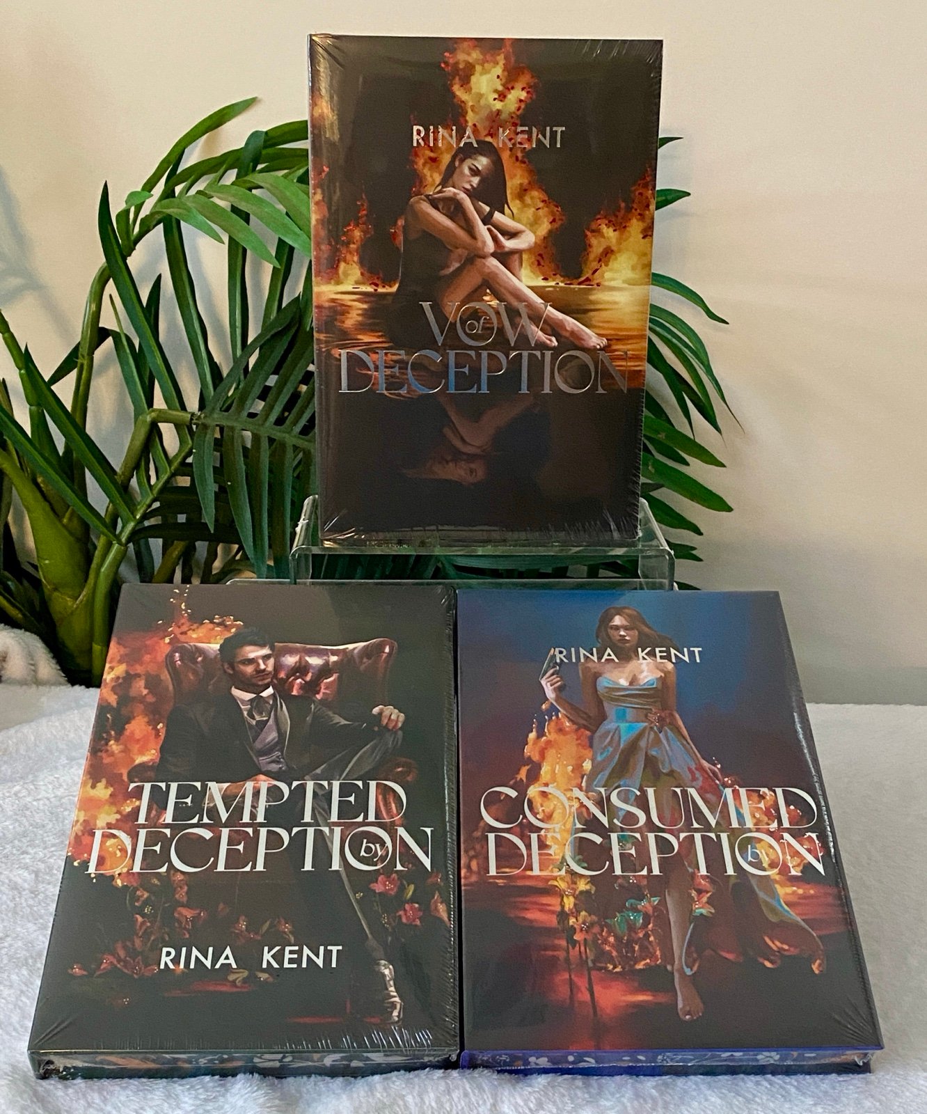Rina Kent - Mystic Box Deception Trilogy Signed - Sold Out!