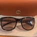 Authentic TORY BURCH Brown Square Gradient Lens Sunglasses TY7052 1043/13