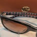 Authentic TORY BURCH Brown Square Gradient Lens Sunglasses TY7052 1043/13
