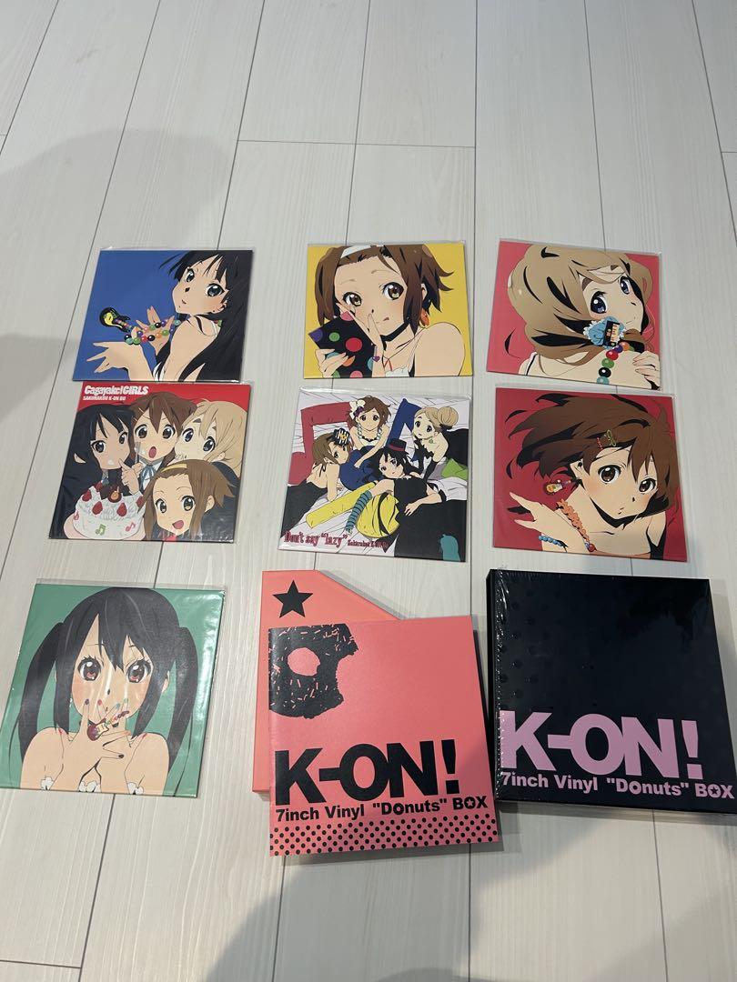 K-ON! 7inch Vinyl Donuts BOX Analog Record