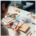Offnova Bluetooth Thermal Label Printer N-6140 With Paper Laber Holder