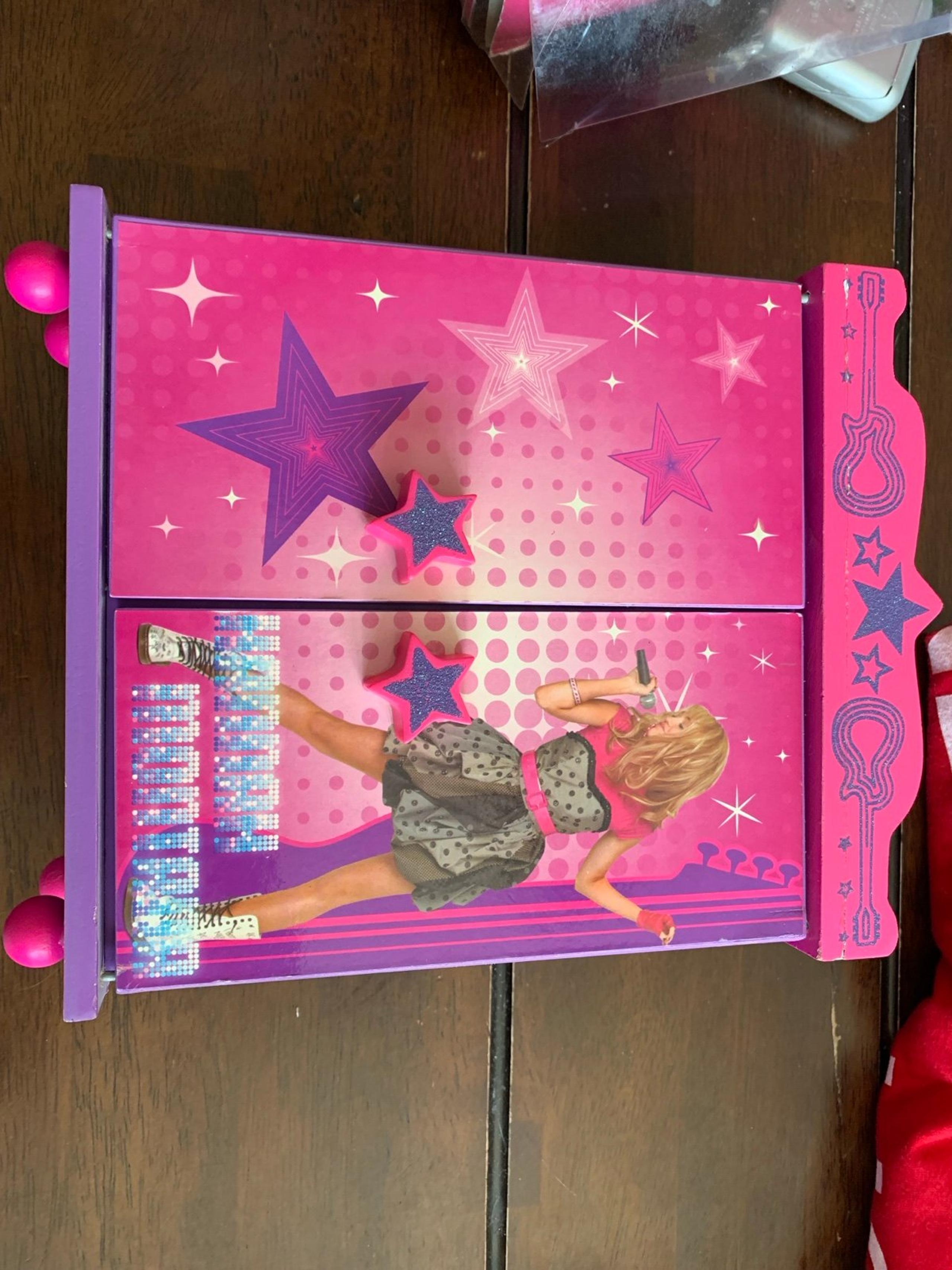 Vintage Disney Hannah Montana Jewlerry Box 2009