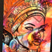abstract wall art 16x20 (b)