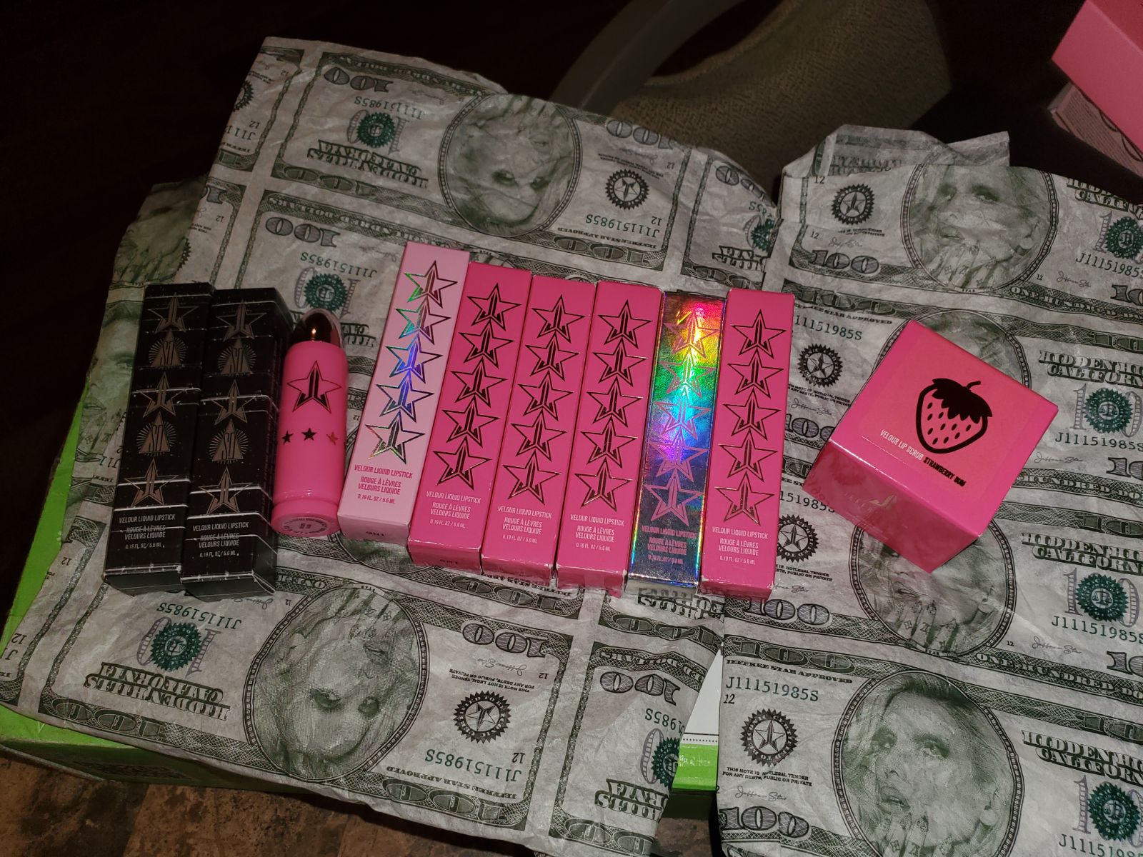Jeffree star liquid lipstick and ammunit