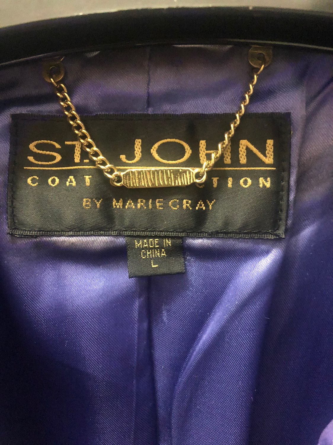 St. Johns Leather jacket and top.