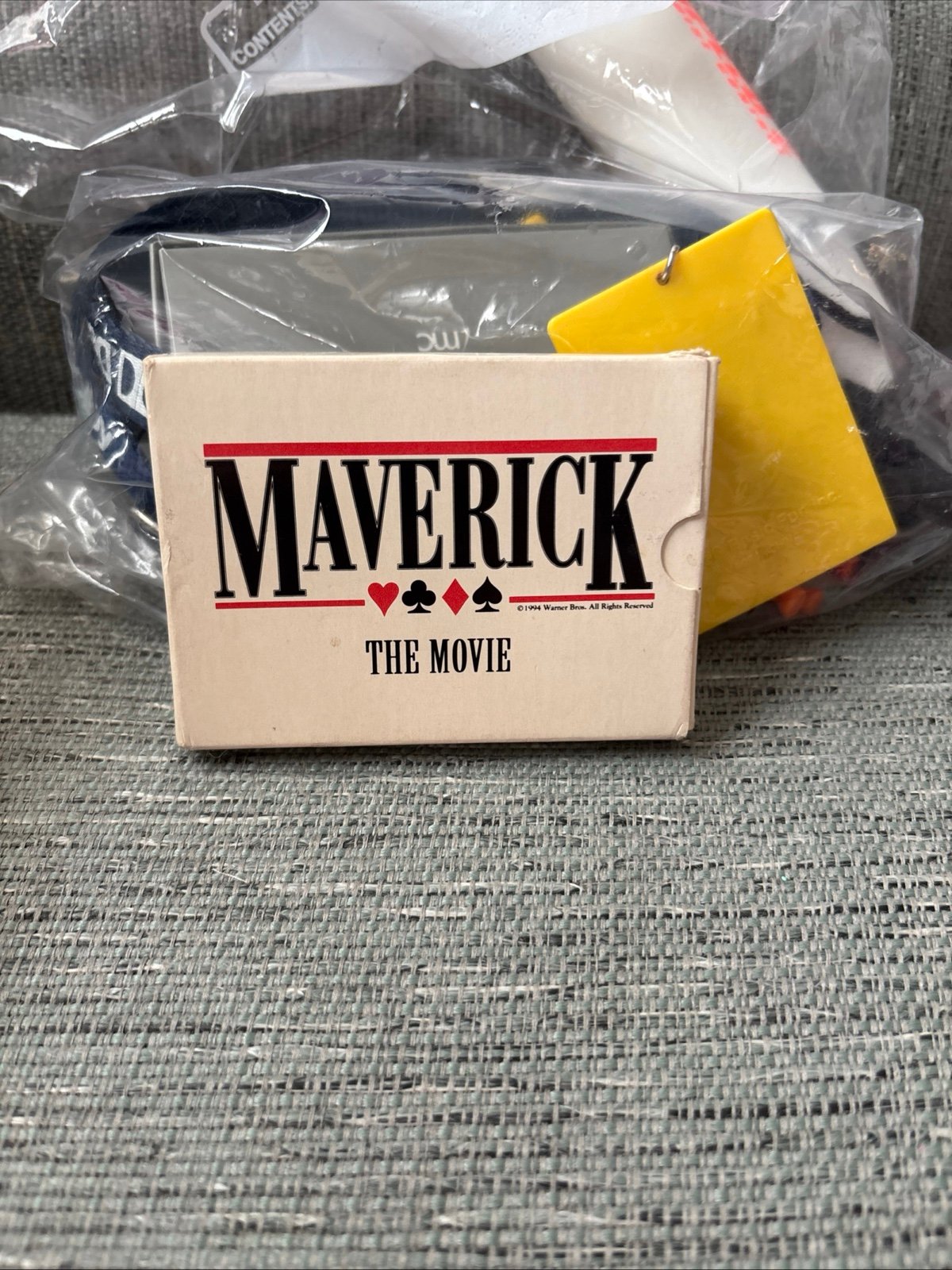 1994 Maverick the Movie Playing Cards Movie Promo three stars Mel Garner Jodie