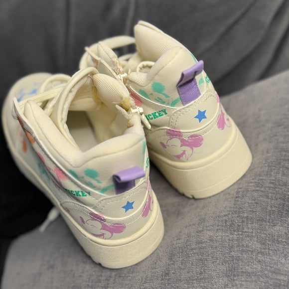 NWT Zara Kids MICKEY MOUSE DISNEY HIGH TOP SNEAKERS Shoes