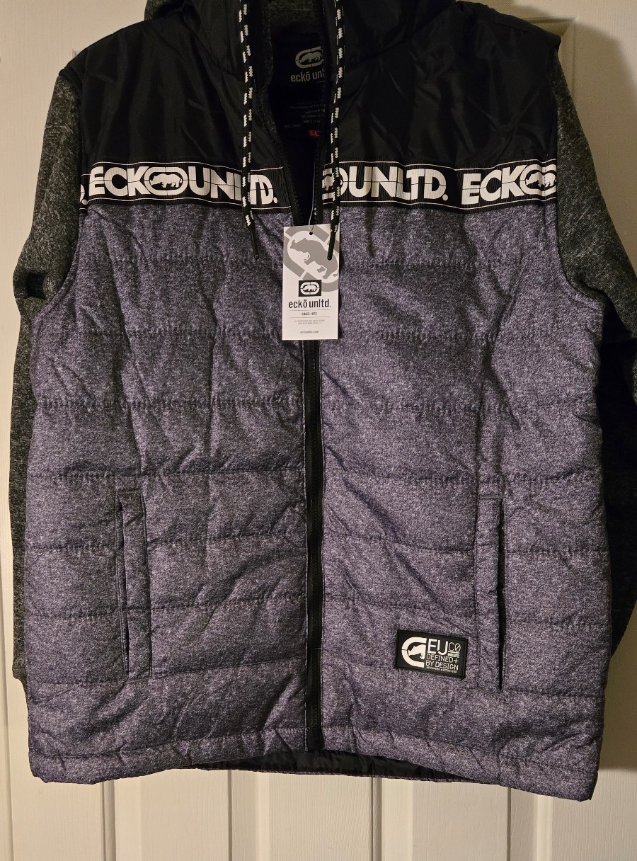 Ecko Puffer Jacket Hoodie