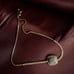 Round Brilliant 4.50 Ct White Topaz Bolo Bracelet 14K Gold Over Brass