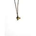 Round Brilliant 4.50 Ct White Topaz Bolo Bracelet 14K Gold Over Brass
