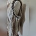 Chic Neutral Color Faux Fur Vest. Fits M-L