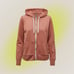 Vuori Halo Performance 2.0 Athletic Hoodie Tamarind Heather Pink Medium New
