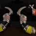 Rainbow Statement Earrings New Color Orange Blue Yellow