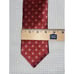 Ermenegildo Zegna Tie 100% Silk Seide Geometric Cube Pattern 3.25 Red