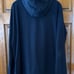 Sweaty Betty Luxe Fleece Hoodie in Navy Blue