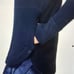 Sweaty Betty Luxe Fleece Hoodie in Navy Blue