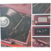 Crosley Cruiser Deluxe 3 Speed Record Turntable With Bluetooth -Burgundy New
