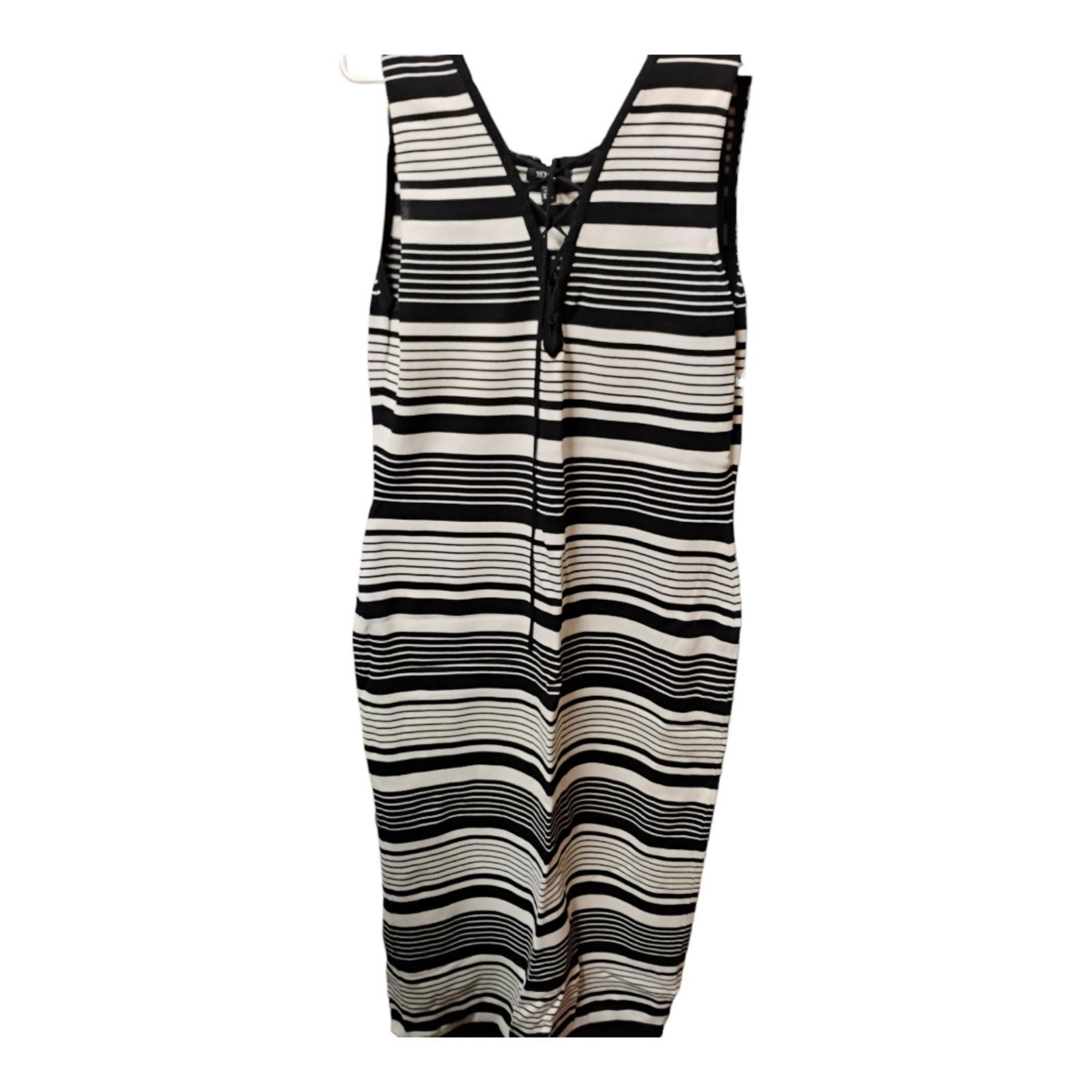 Women's striped stretch tank dress by xoxo size XXL nwot