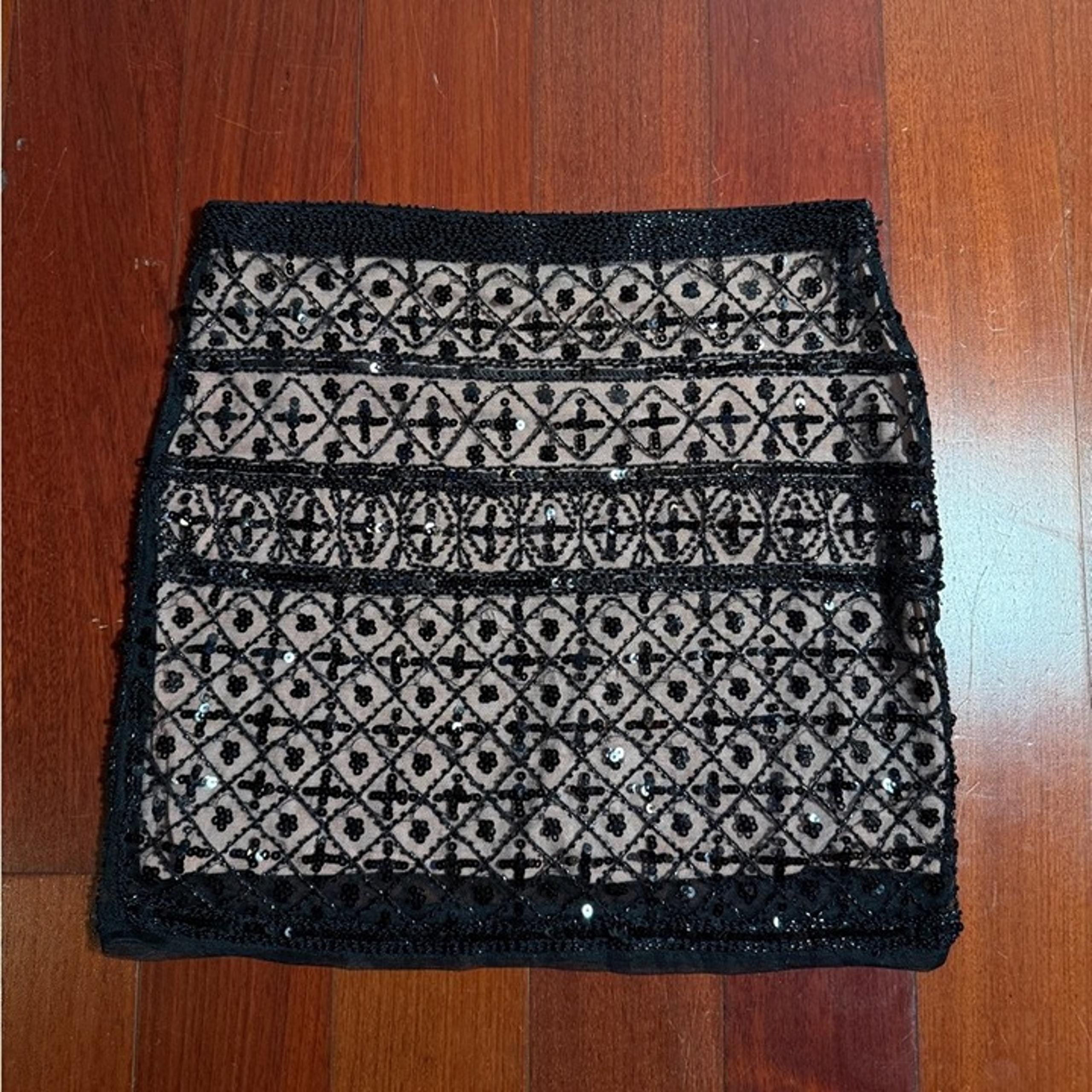 Endless rose beaded skirt