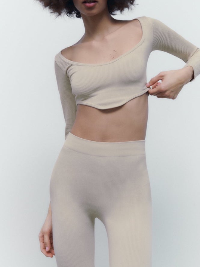 Zara Seamless top and leggings