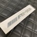 Chrome AMG Fit Mercedes Rear Trunk Emblems Logo Badge Letter Number 3M