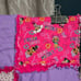 Rag Quilt-Handmade, LOL Doll, Purple, Pink, Baby, Crib, Small, Child Blanket