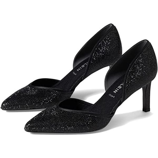 Anne Klein Riella women heeled sandals heeled pumps black 8.5
