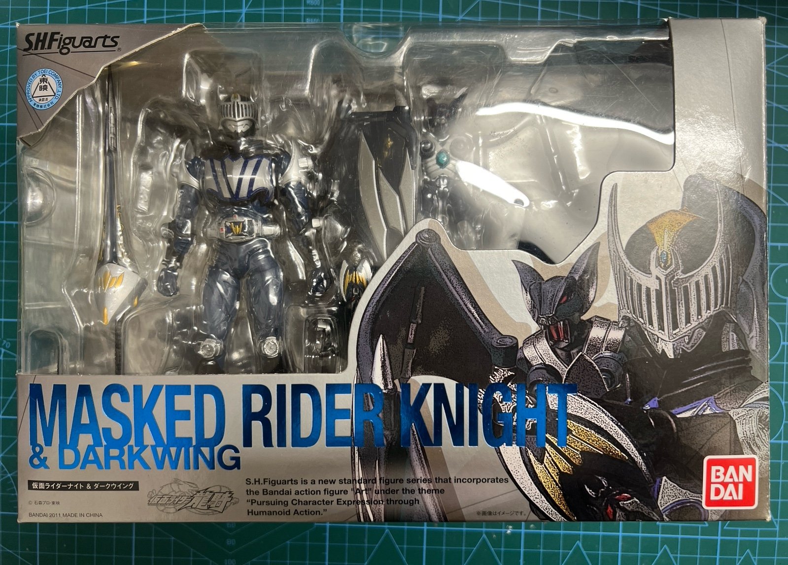 S.H. Figuarts Kamen Rider Knight & DarkWing (see description)