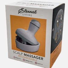 BNIB Eternal Living Hair Scalp Massager with Kneading Massage Nodes