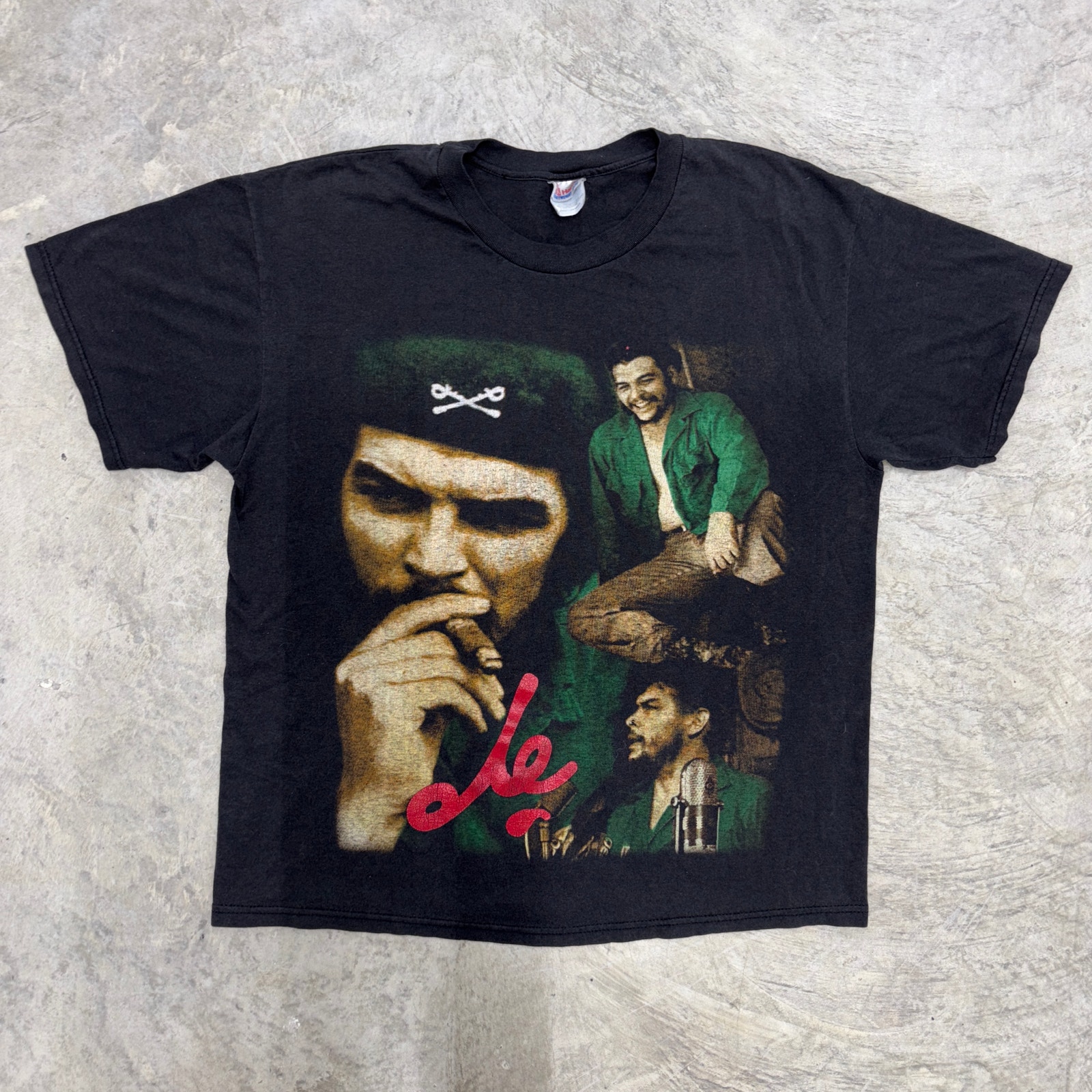 Vintage Che Guevara t-shirt Hasta La Victoria Siempre SZ L punk grunge