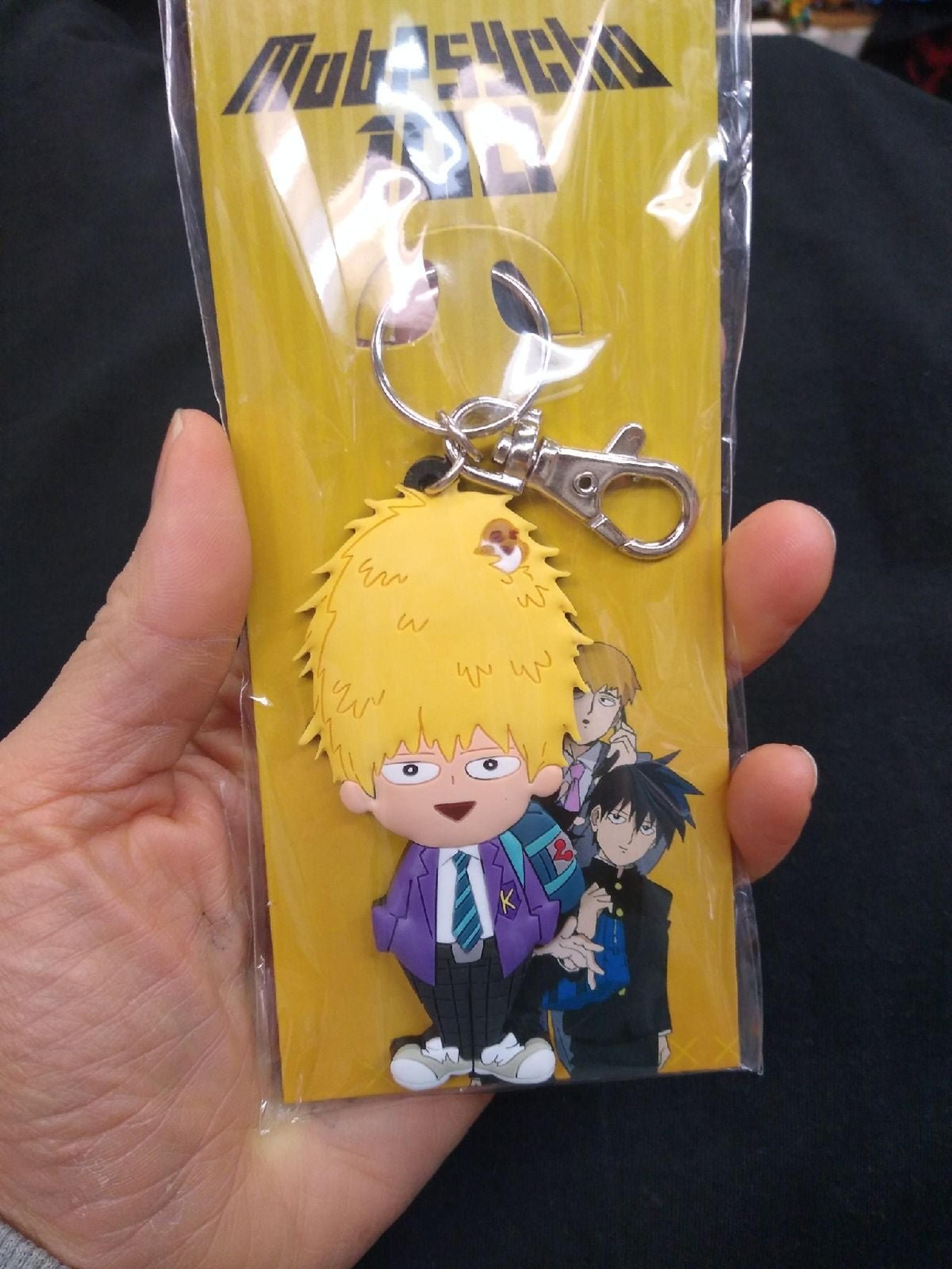 mob psycho 100 keychain
