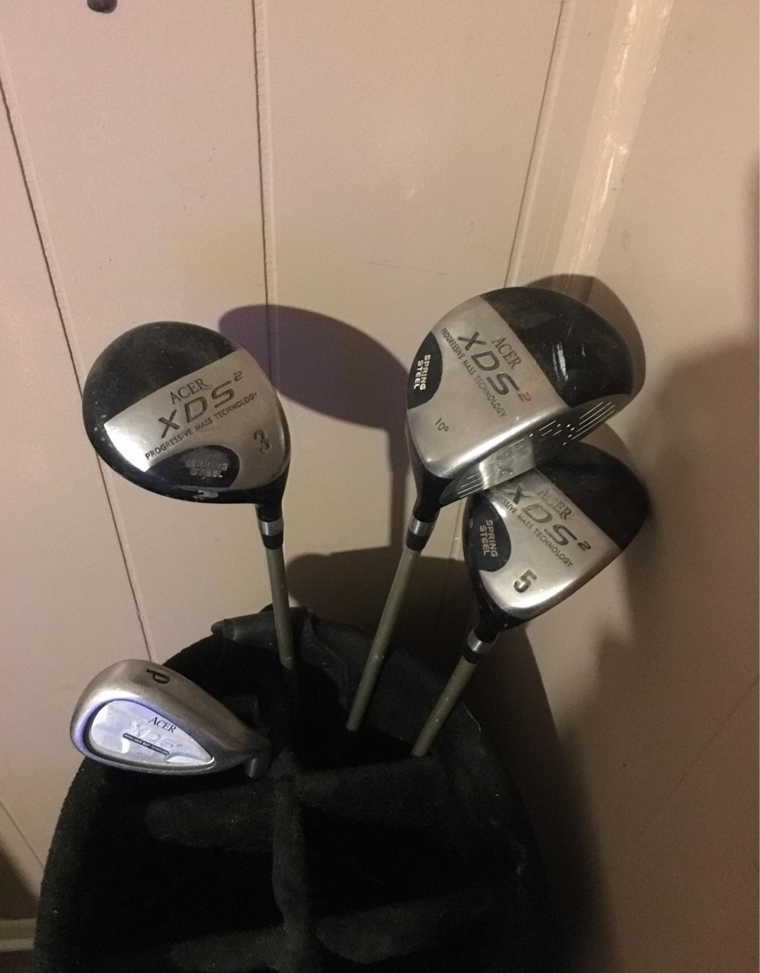 ACER XDS 4 clubs total  2 Wood driver Set 3 5 1 PW
