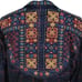 Johnny Was Vika Paris Effortless Blouse Womens Sz S Blue Plaid Embroidered Top
